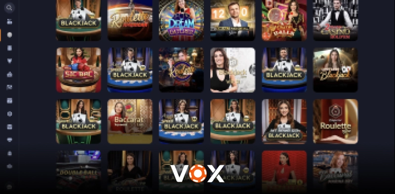 Play Roulette and Blackjack at Vox Casino Live Dealers